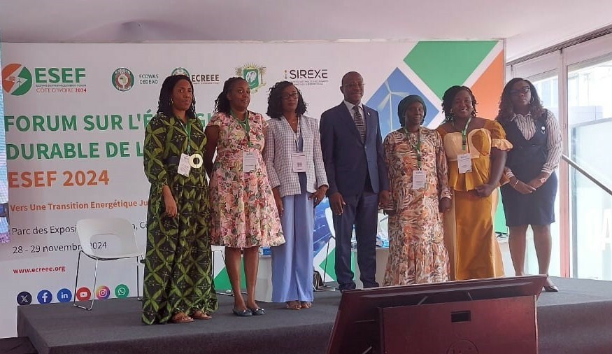 Speakers at the panel session on women entrepreneurs in clean energy sector