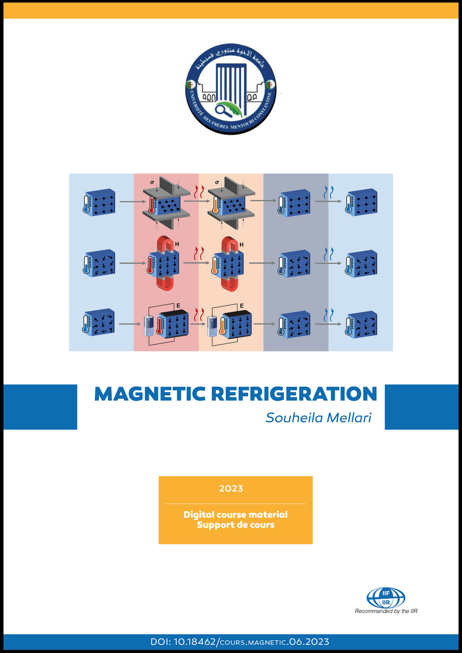 Cover course on magnetic refrigeration
