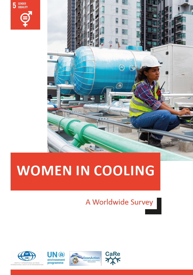Brochure Woman in cooling: couverture